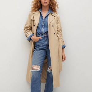 Classic Cotton Trench Coat